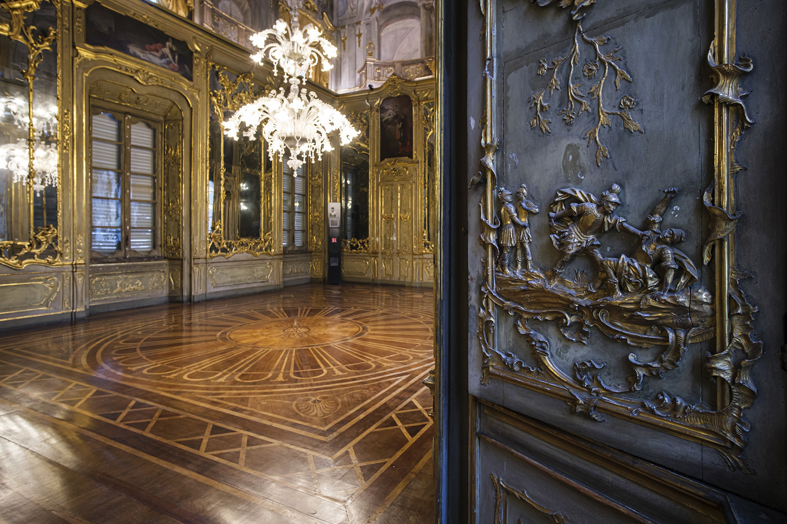 La Sala degli Specchi (© ph. Roberto Morelli, Ministero della Cultura, 2025)